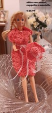 abito per Barbie all'uncinetto