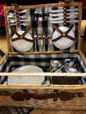 cestino da picnic vintage