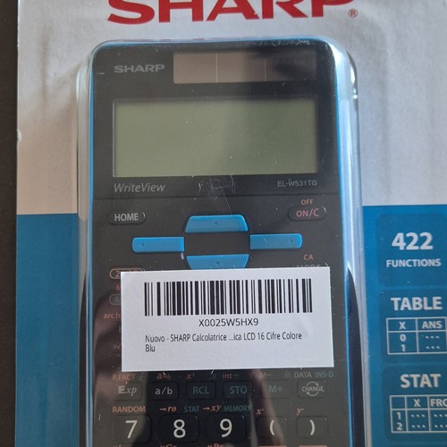 Sharp w531tgb calcolatrice - el-w531tgb,