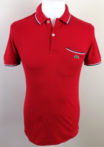 Polo uomo lacoste rossa - uomo,