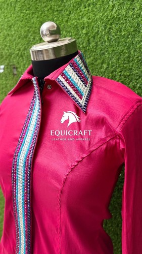 Camicia rosa western - camicia,