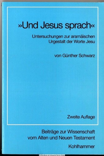 Und jesus sprach unters zur - jesus,