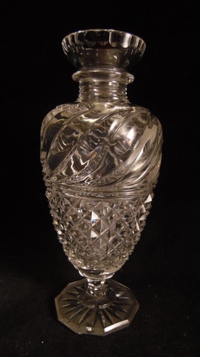 Vase cristal taillé 861 - vase, en