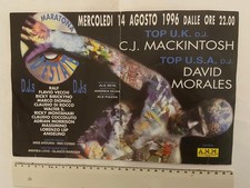 FLYER IL MURETTO - JESOLO - VE -DISCOTECA-D.MORALES-C.J.MACKINTOSH UK- 1996