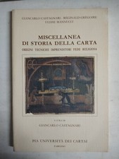 MISCELLANEA DI STORIA DELLA