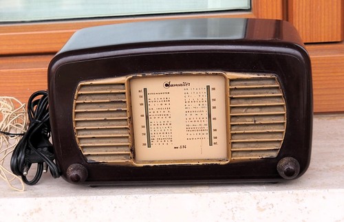Antica radio ducretet - radio, anni