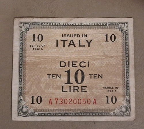1943 italy lire - a,