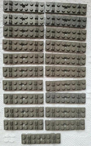 Lego binario treno grigio - lego, treno,