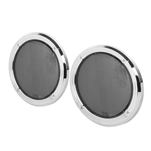 Rear speaker pod grilles fit - rear,