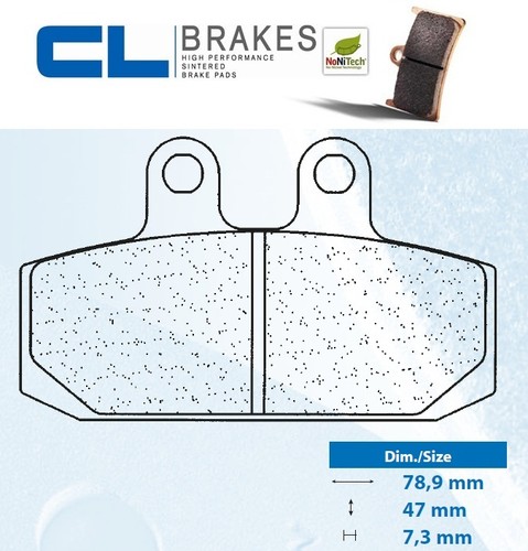 Pastiglie freno pads carbone - pastiglie,