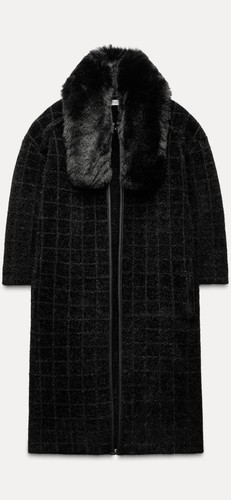 100 authentic zara knit coat - 100%,