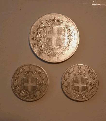 Regno italia lire scudo - d'italia,
