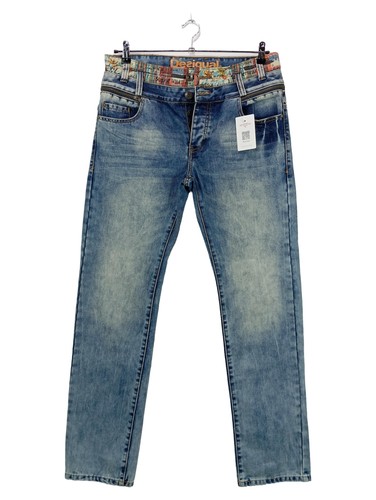 Desigual jeans uomo gamba - jeans,