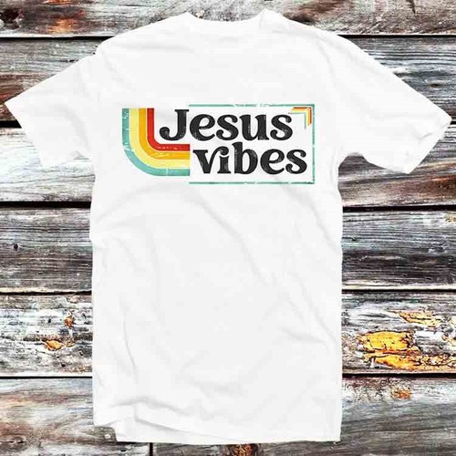 Maglietta jesus vibes good - maglietta,