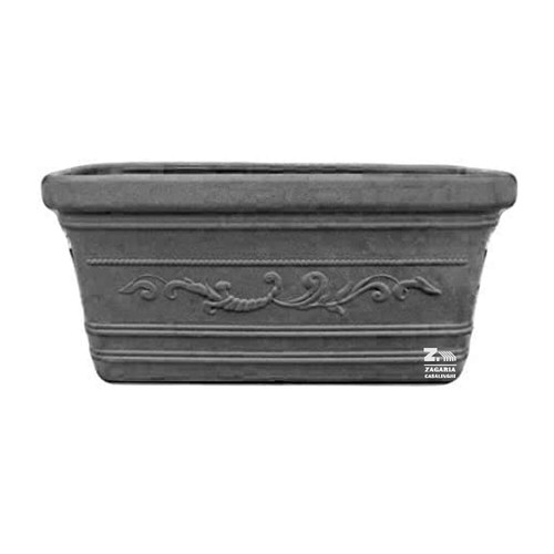 Vaso fioriera rettangolare - fioriera,