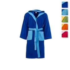 Accappatoio bambino/ragazzo Bicolor di Morbidissimi in Spugna 400 gr/mq Y781