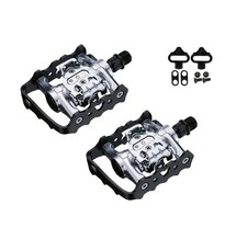 COPPIA PEDALI VP-X92 URBAN CITY MTB BIKE BICI TACCHETTE SPD ALLUMINIO