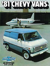 Brochure catalogo chevy van - brochure/catalogo,