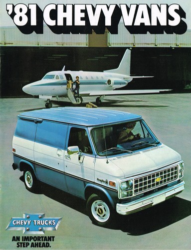 Brochure catalogo chevy van - brochure/catalogo,