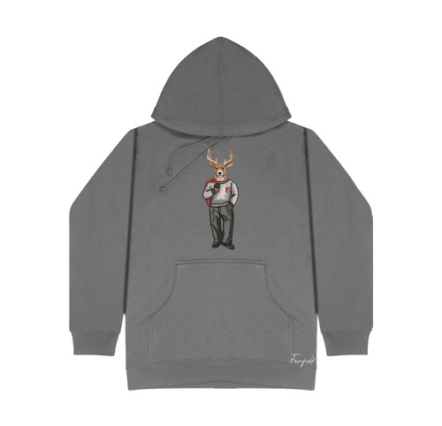 Felpa con cappuccio crew - con,