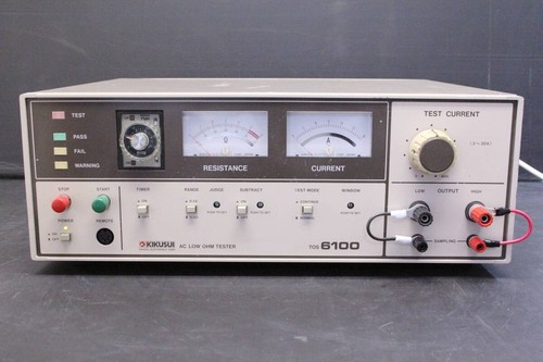 Kikusui tos6100 tester - ac,