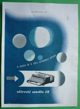 OLIVETTI STUDIO 42 macchina da