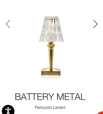 Lampada Kartell Battery METAL