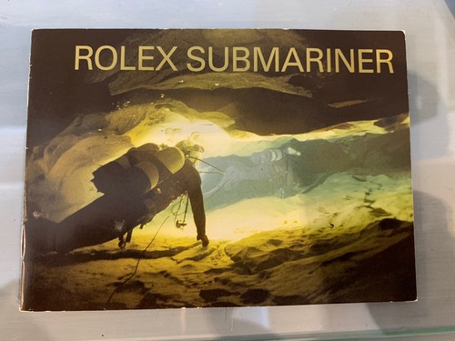 Libretto rolex submariner 2008 - rolex,