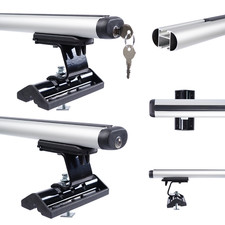 Barre Portapacchi per Nissan X-trail T30  01-06 130cm alluminio 75kg AMOS