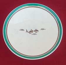 Alzatina  Ceramica  Ginori San Cristoforo Gariboldi Gio Ponti Futurista