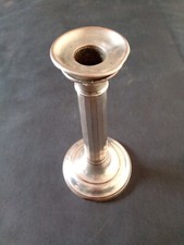 CANDELABRO PLACCATO ARGENTO ANTICO ALTO CM. 23