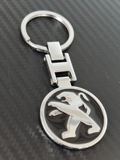 Metal keychain for peugeot car - keychain,