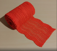 🎀 Pizzo Elastico Rosso