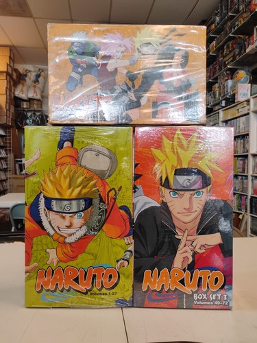 Naruto completo manga box set - box,