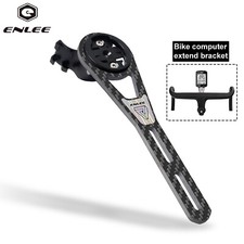 ENLEE Supporto Base Computer Manubrio Bici per Garmin Bryton Supporto Estensibile