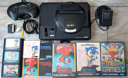 Console sega mega drive - console,