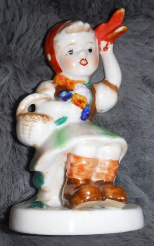Figurina bambina dipinta - figurina,