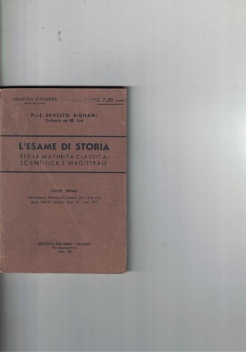 Esame storia e bignami - di,