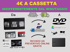 Servizio riversamento vhs - servizio,