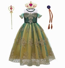 Costume e accessori principessa Anna travestimento bambina per festa compleanno