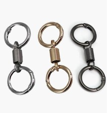 Portachiavi a molla in metallo