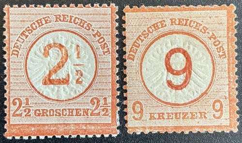 Germania 1874 set - 29-30, *