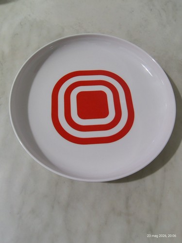 Piatto rotondo vintage - , in