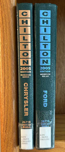 Chilton 2005 edition chrysler - chilton, edition: