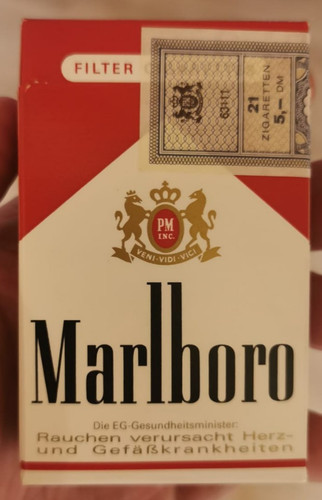 Marlboro germany empty - -,