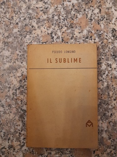 Sublime longino pseudo - il,