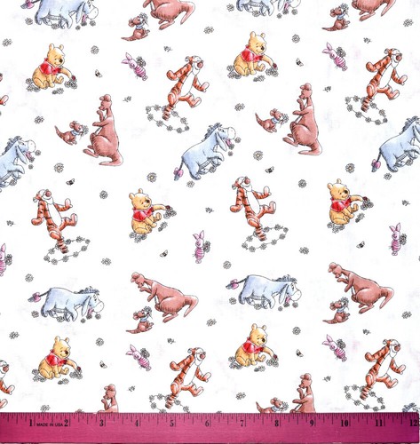 Tessuto winnie the pooh - winnie,