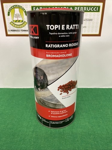 Esca topicida ratigrano rosso - esca,