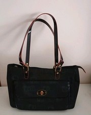 Rarissima Borsa Tela Da Donna Ettore Bugatti Vintage