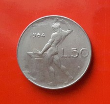50 LIRE 1964 ERRORE - MANCANZE